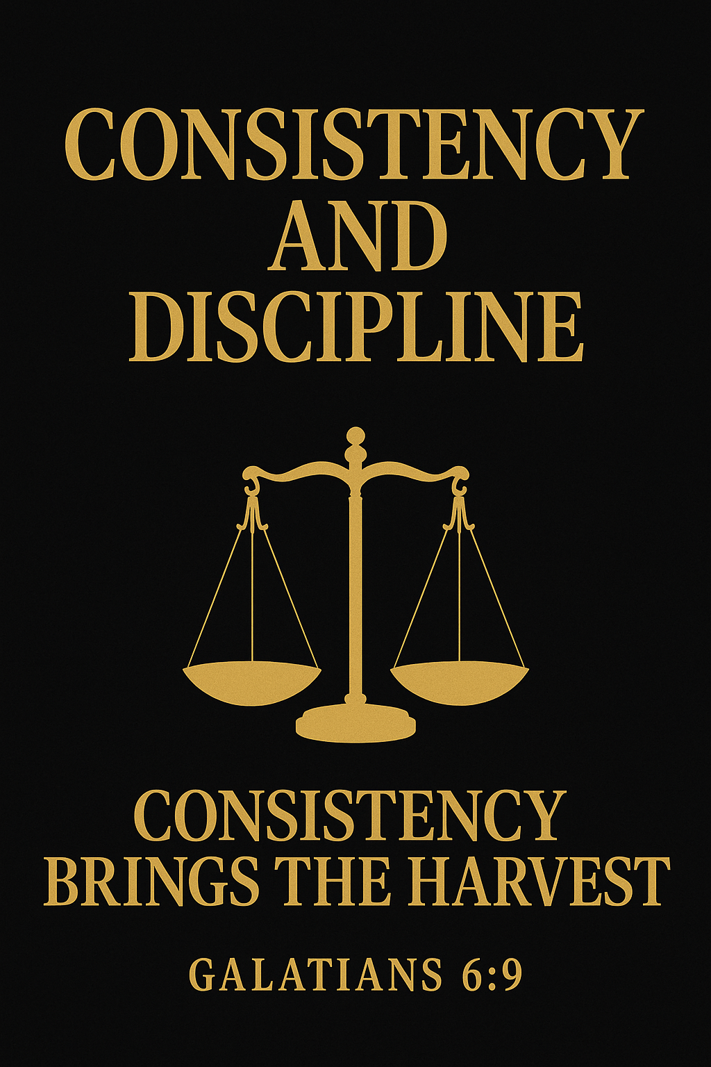 Consistency And Discipline