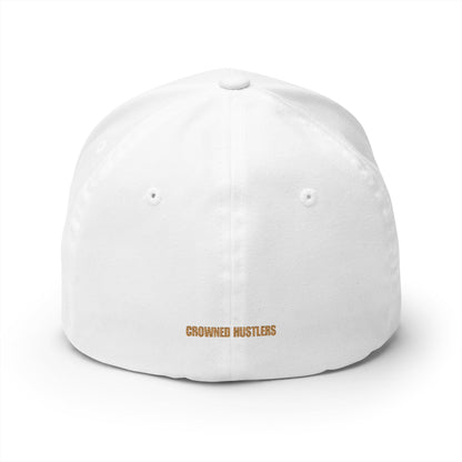 Crowned Hustlers Fitted Hat