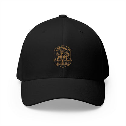Crowned Hustlers Fitted Hat