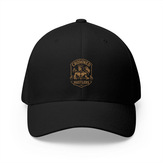 Crowned Hustlers Fitted Hat